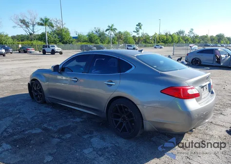 2012 Infiniti M37X z USA, uszkodzony, nr VIN JN1BY1AR1CM394127